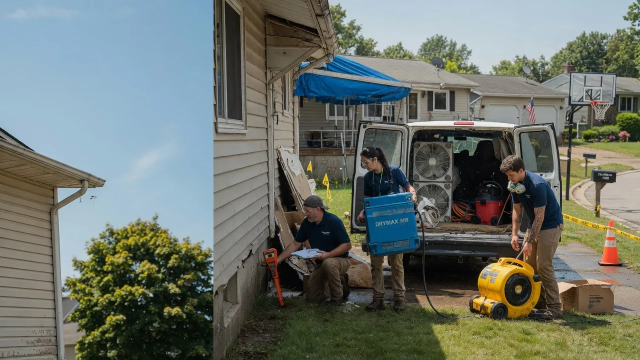 Ceiling Leak Cleanup in Sandy Hook, KY near me