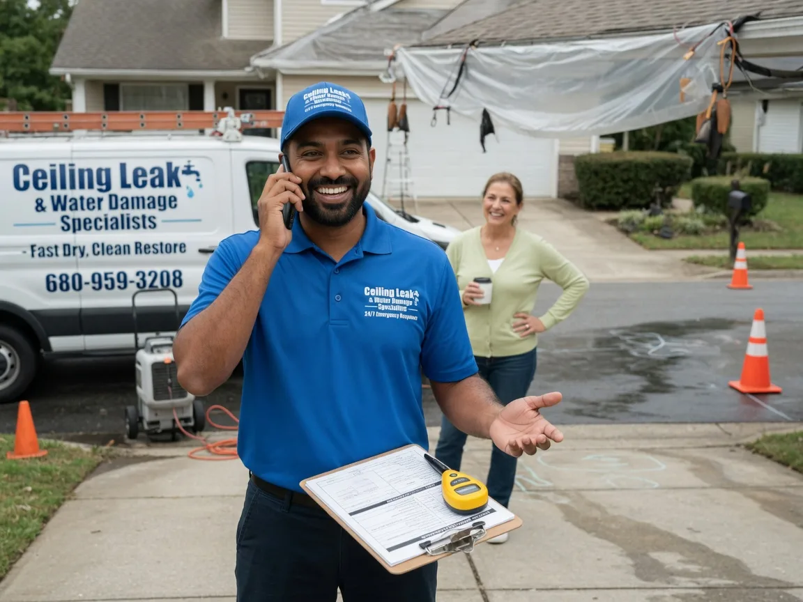 Ceiling Leak Cleanup Sandy Hook, KY FAQs